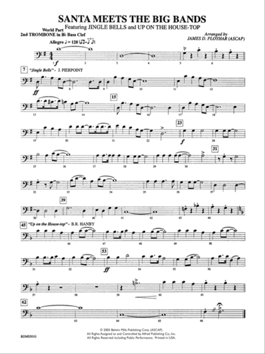 Santa Meets the Big Bands: WP 2nd B-flat Trombone B.C.