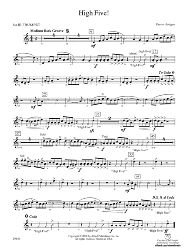 High Five!: 1st B-flat Trumpet