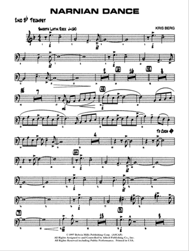 Narnian Dance: 2nd B-flat Trumpet