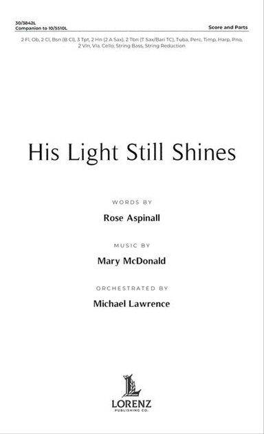 His Light Still Shines - Orchestral Score and Parts