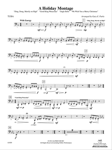 A Holiday Montage: Tuba