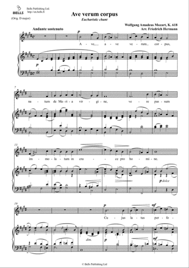Ave verum corpus, K. 618 (E Major)
