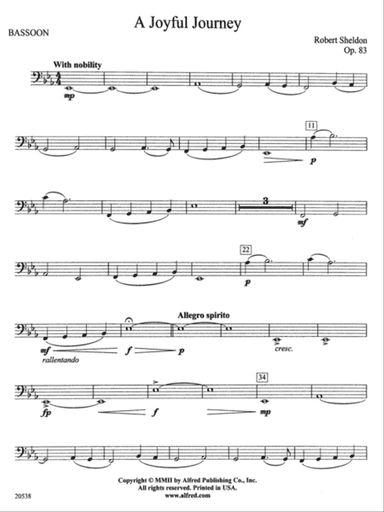 A Joyful Journey: Bassoon
