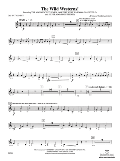 The Wild Westerns!: 2nd B-flat Trumpet