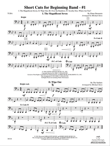 Short Cuts for Beginning Band -- #1: Tuba