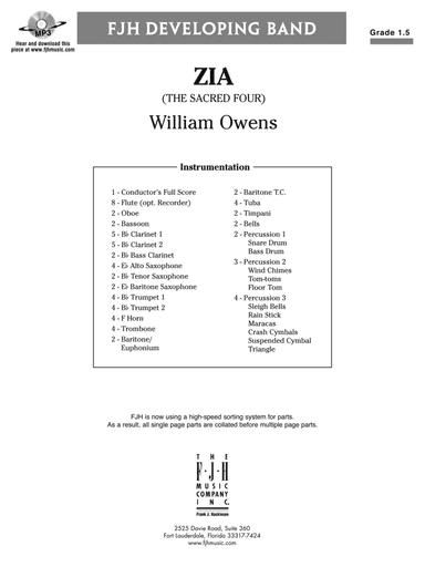 Zia: Score