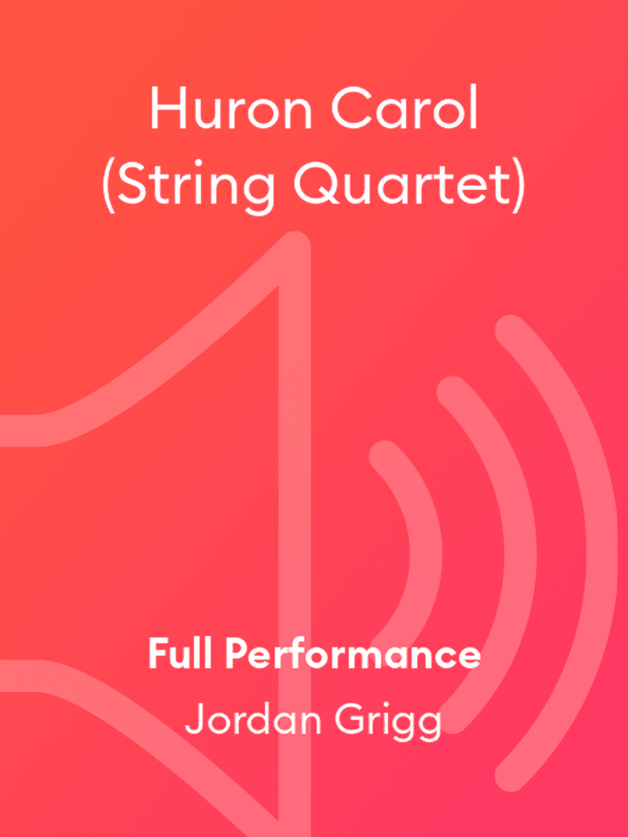 Huron Carol (String Quartet)