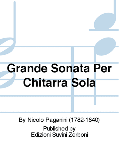 Grande Sonata Per Chitarra Sola