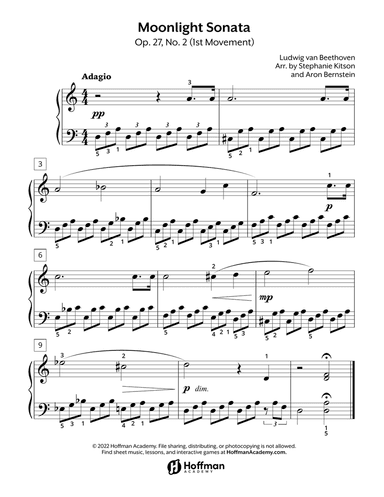Moonlight Sonata (First Movement)