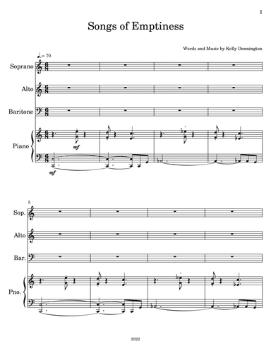 Songs of Emptiness