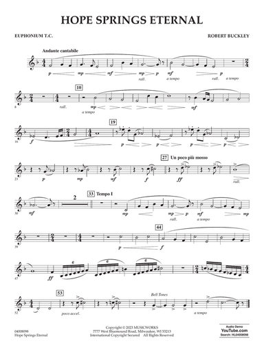 Hope Springs Eternal - Baritone T.C.