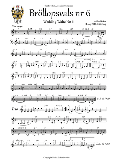 Wedding Waltz No 6