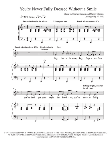 You're Never Fully Dressed Without A Smile