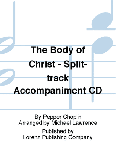 The Body of Christ - Split-track Accompaniment CD