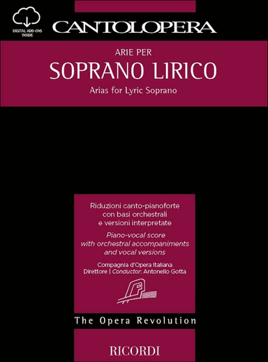 Arias for Lyric Soprano