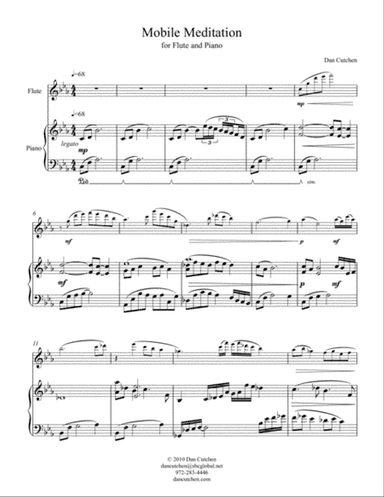 Flute solo - "Mobile Meditation"