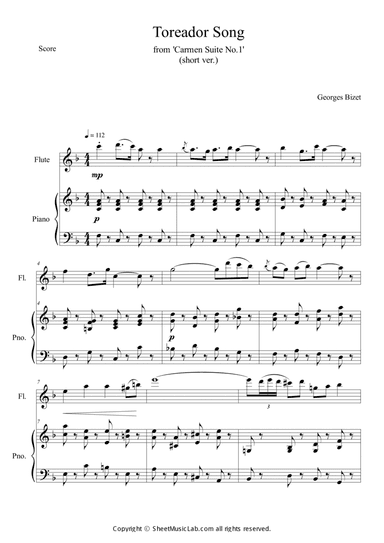 Toreador Song
