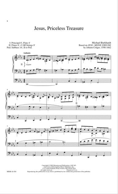 Jesus, Priceless Treasure (Downloadable)
