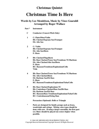 Christmas Time Is Here