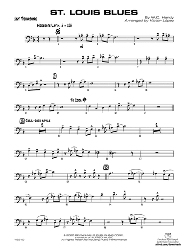 St. Louis Blues: 1st Trombone