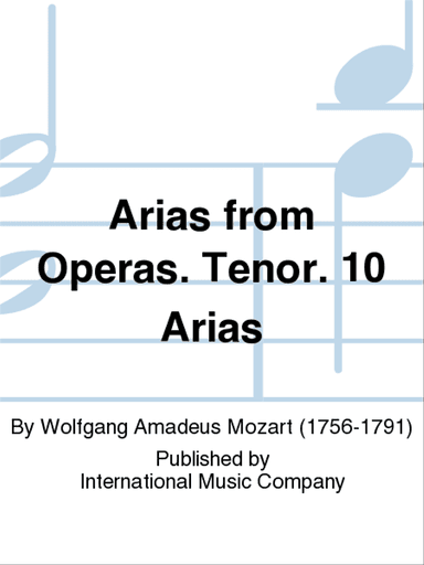 Tenor. 10 Arias