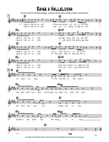 Raise A Hallelujah
