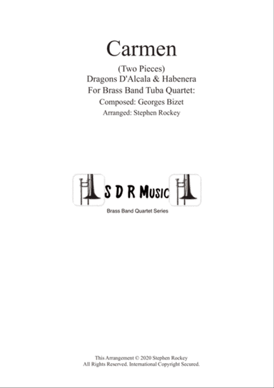 Carmen: 2 Pieces for Brass Band Tuba Quartet