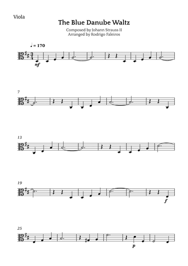 The Blue Danube Waltz