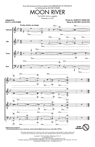 Moon River (arr. Paul Langford)