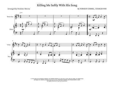 Killing Me Softly With His Song