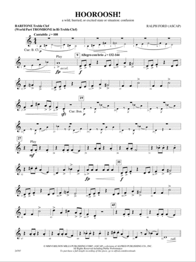 Hooroosh!: Baritone T.C.