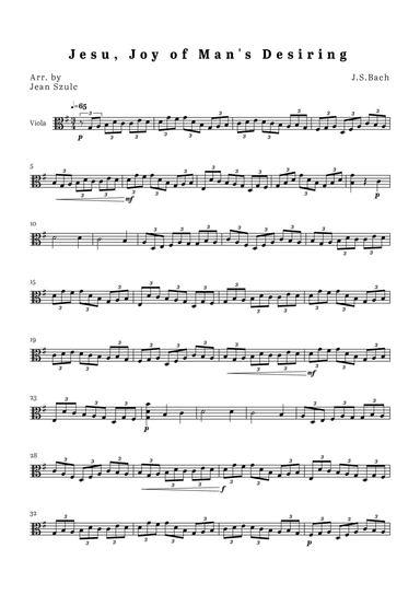 Jesu, Joy of Man's Desiring
