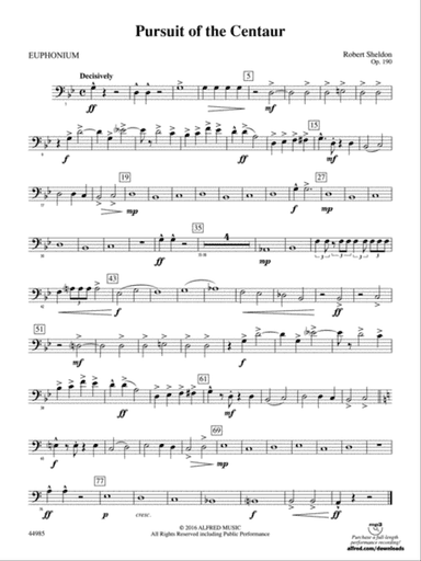 Pursuit of the Centaur: Baritone B.C.