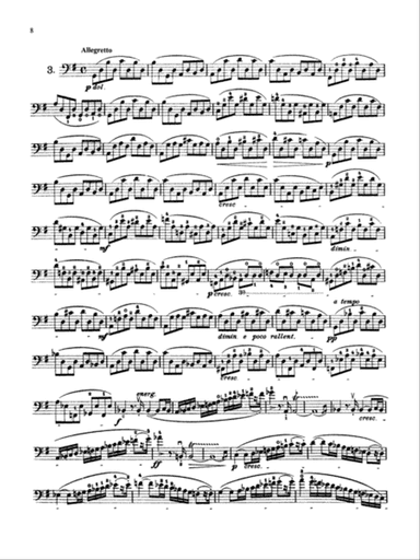 Grützmacher: Etudes, Op. 38