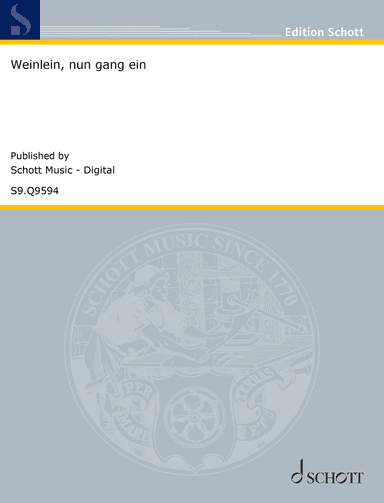 Weinlein, nun gang ein