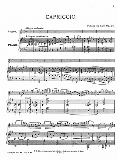Capriccio Op.24