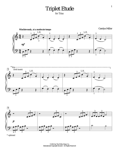 Triplet Etude