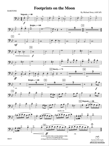 Footprints on the Moon: Baritone B.C.