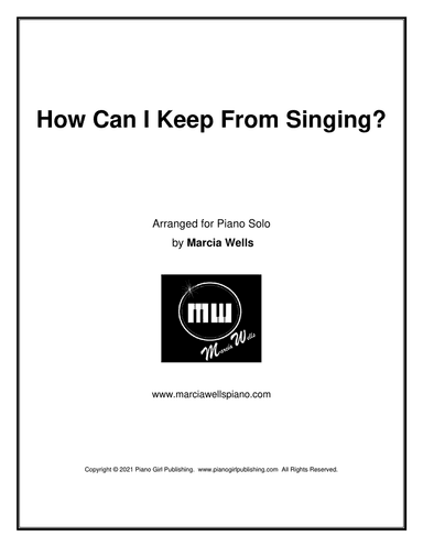 How Can I Keep From Singing?