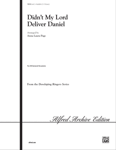 Didn't My Lord Deliver Daniel