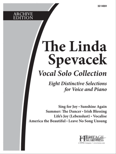 Linda Spevacek Vocal Solo Collection - Low Voice