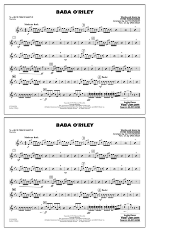 Baba O'Riley (arr. Matt Conaway) - Mallet Percussion 2