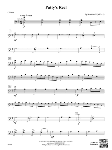 Patty's Reel: Cello