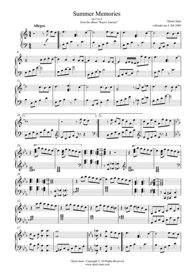 op.2 no.4 - Summer Memories