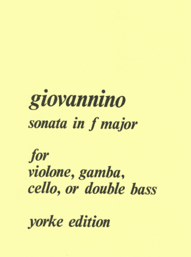 Sonata in F major. DB & Pf