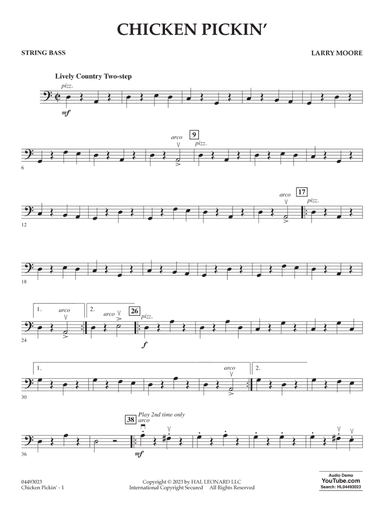 Chicken Pickin' - Bass