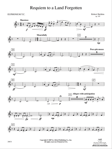 Requiem to a Land Forgotten: Baritone T.C.