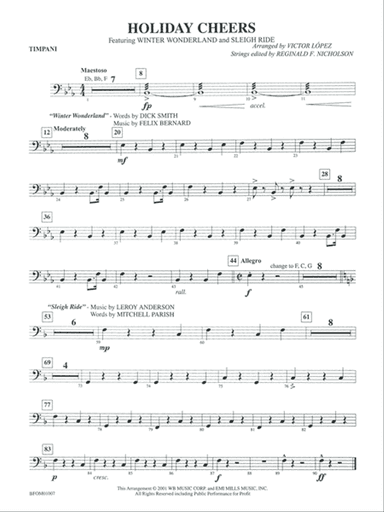 Holiday Cheers: Timpani