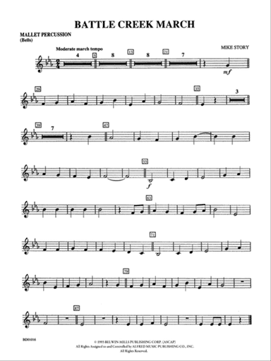 Battle Creek March: Mallets