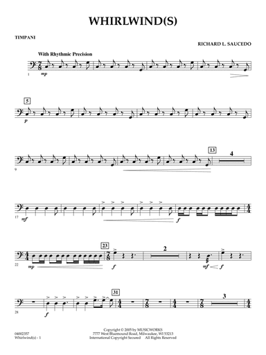 Whirlwind(s) - Timpani